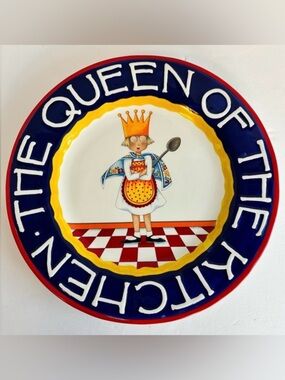 MARY ENGELBREIT “THE QUEEN OF THE KITCHEN”PLATE